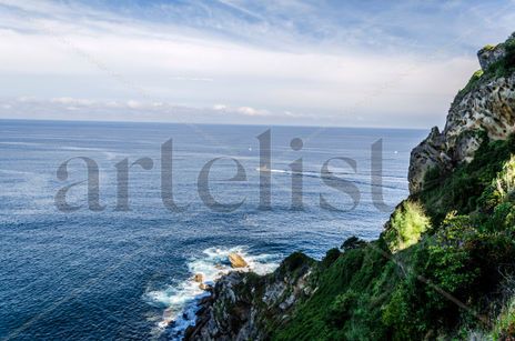 View at the ocean/...