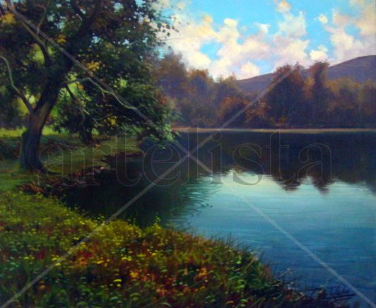 Belabre-Francia Oil Canvas Landscaping