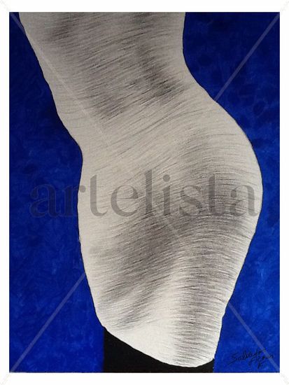 Torso Acrylic Canvas Figure Painting