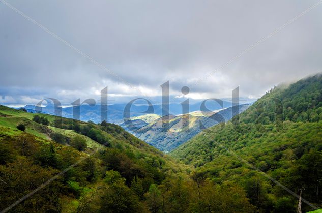 Beautiful mountains/ Hermosas montañas Nature Color (Digital)