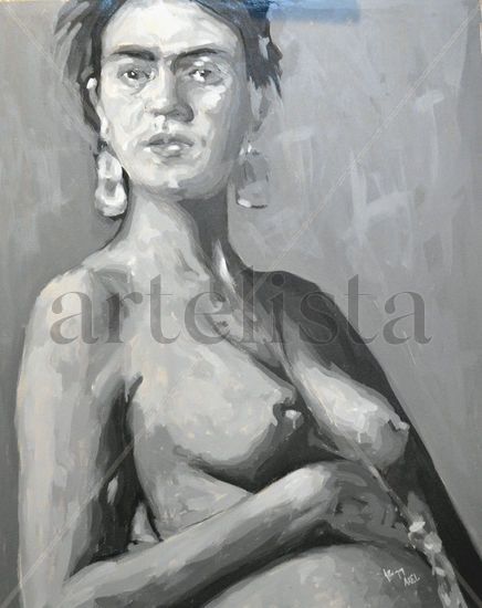 Frida Oil Canvas Nude Paintings