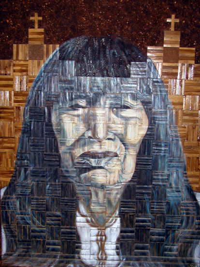 RAZA Óleo Lienzo Retrato