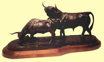 Toro y vaca