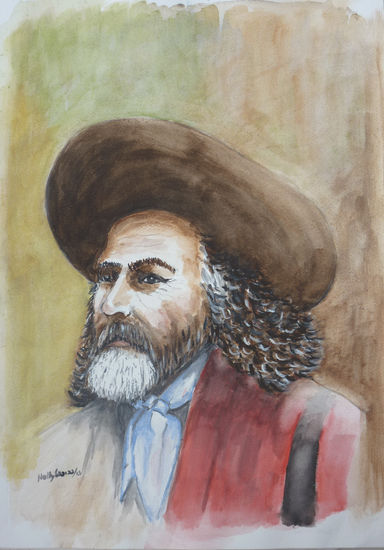 Pionero Watercolour Card Portrait