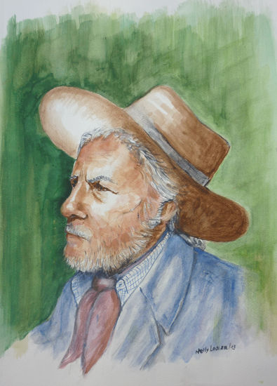 Pionero Watercolour Card Portrait