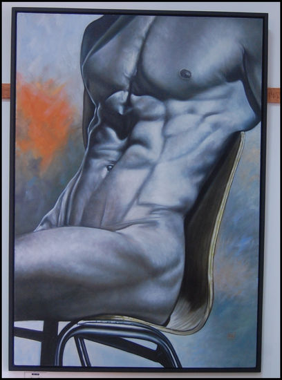 Torso Masculino Oil Canvas Nude Paintings