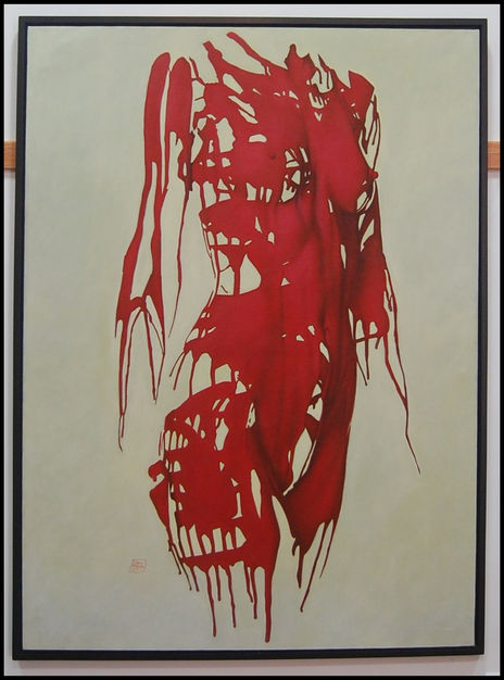 Desnudo en rojo