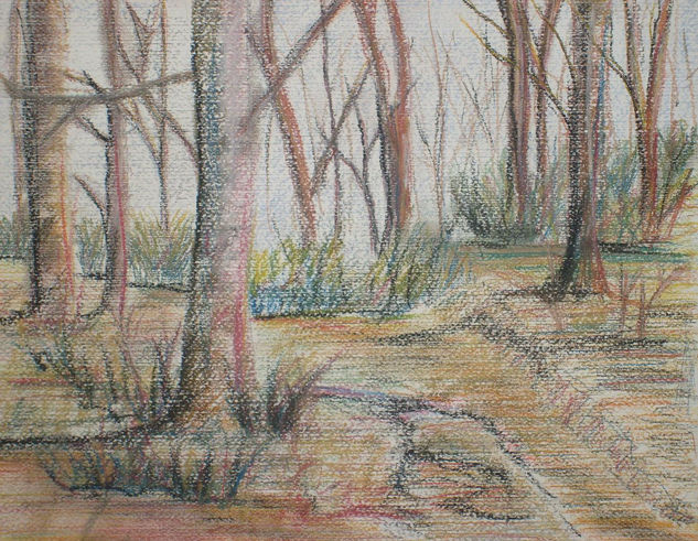 El camino Pastel Paper Landscaping