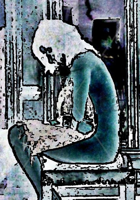 The woman
