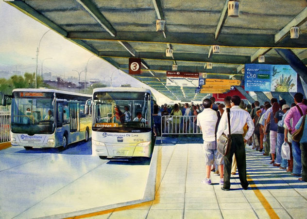 Estacion Naranjal. Lima, Peru.