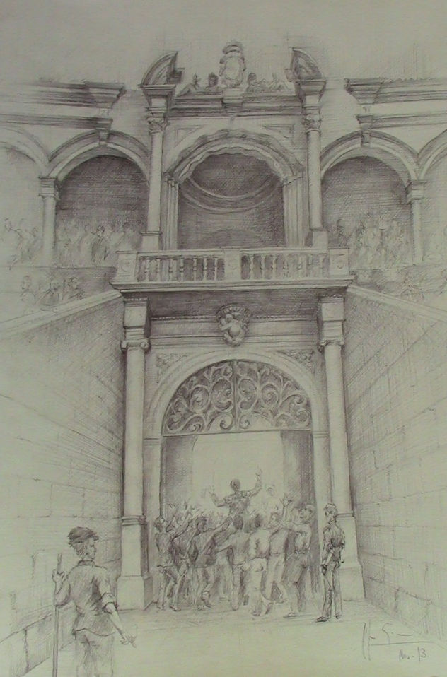 Triunfo en Sevilla, a vista de arenero.