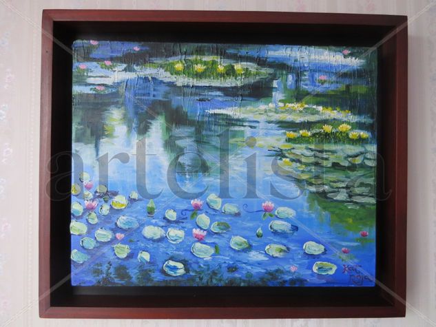 Nenufar Oil Canvas Landscaping