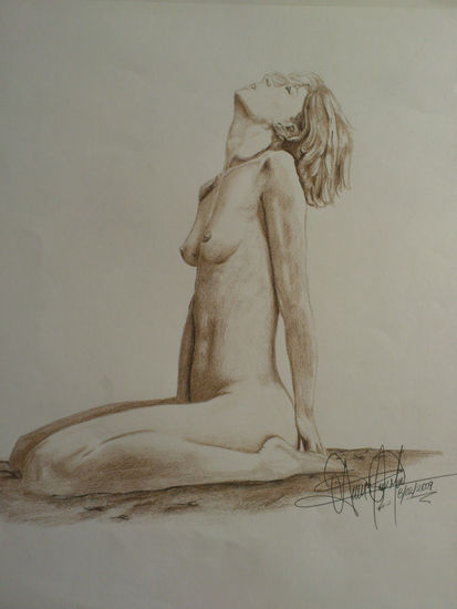 mujer desnuda Pencil