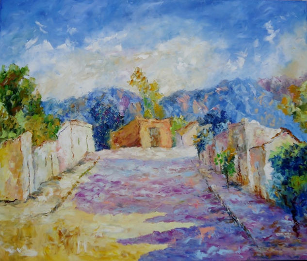 EL SUEÑO CUMPLIDO - Talapampa, Salta Oil Canvas Landscaping