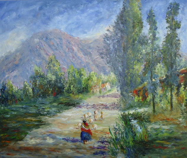 SIN LIMITES - Palermo, Salta Oil Canvas Landscaping