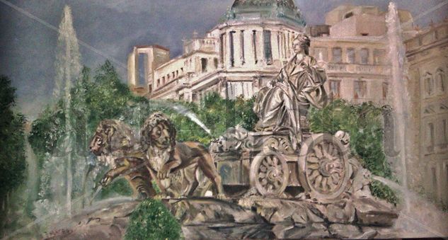 LAS CIBELES Oil Canvas Landscaping