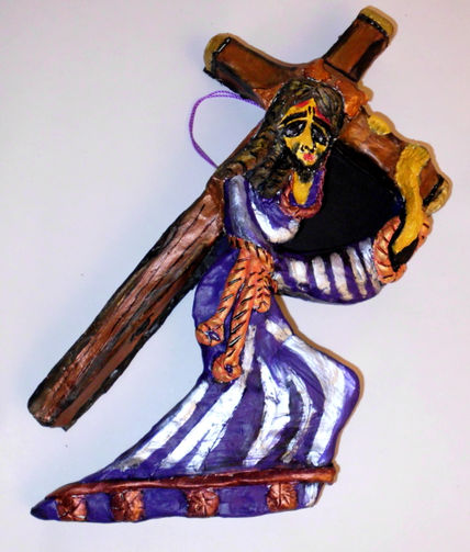 Cristo con la cruz