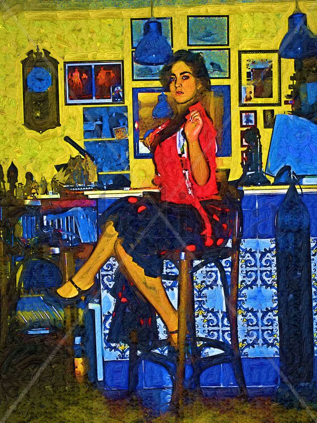 SARA EN LA BARRA