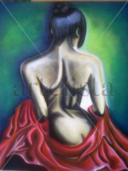 desnudo Oil Textile Nude Paintings