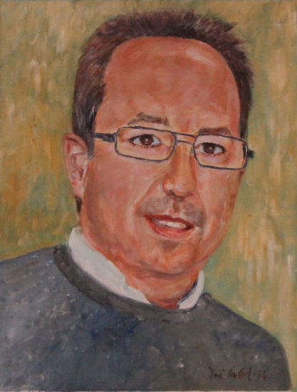 AUTORRETRATO Óleo Lienzo Retrato