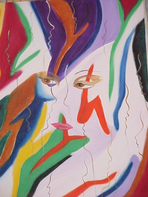 rostro de mujer no definido