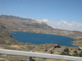 El  lago al   natural visto  a la distancia