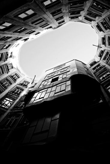 La Pedrera XII Architecture and Interiorism Black and White (Digital)