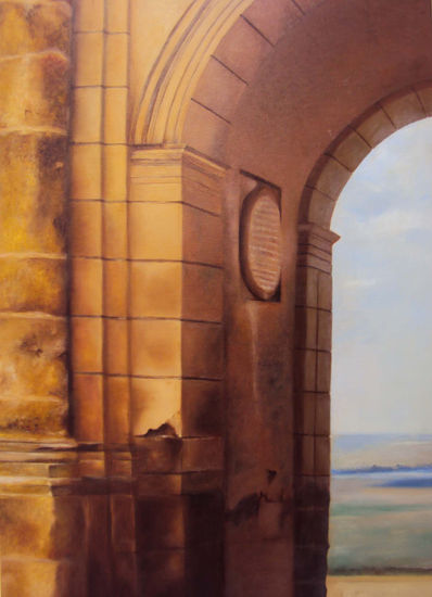 PUERTA DE CÓRDOBA (Fragmento) Oil Canvas Landscaping