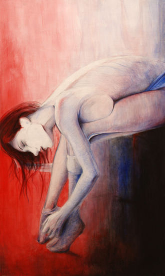 Bailarina Acrylic Panel Nude Paintings