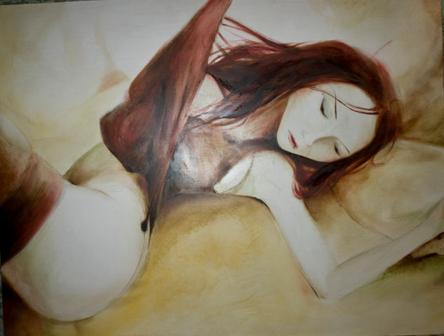 Katie Fey Oil Panel Nude Paintings