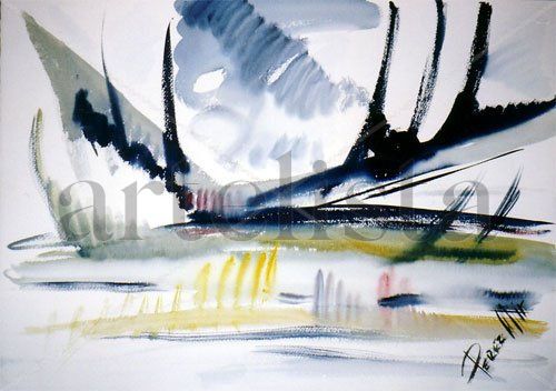 Negro Watercolour Paper Landscaping