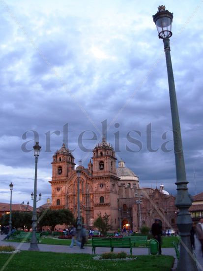 Catedral y Farola Cuzco Travel Color (Digital)