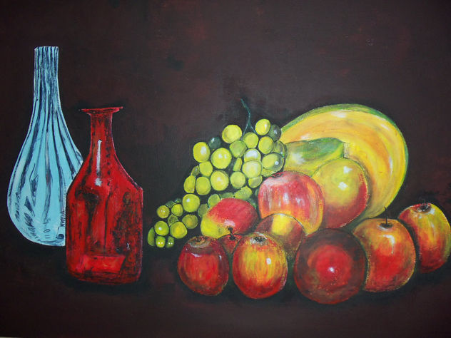 bodegón manzanas