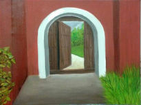 Entrada a la Hacienda