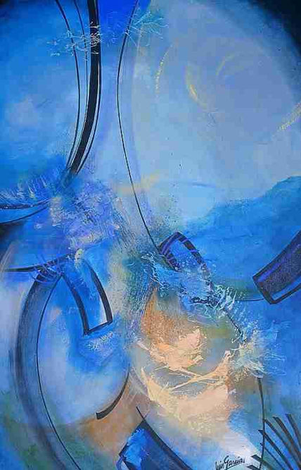 Abstracción en Azul
