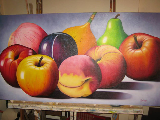 bodegon de frutas Oil Canvas Still Life Paintings