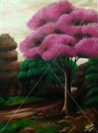 Lapacho rosa Oil Canvas Landscaping