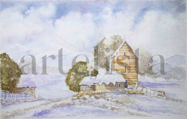 The Orange Farm Watercolour Paper Landscaping