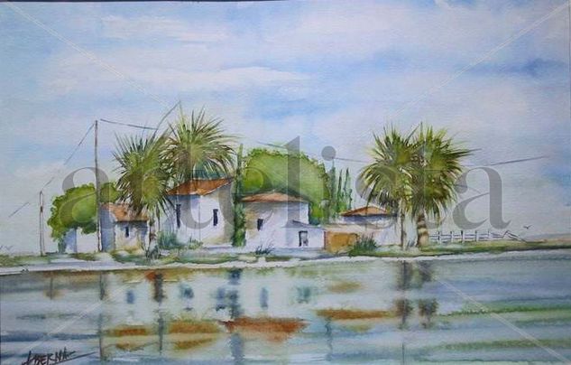 Reflejos acuáticos Watercolour Paper Landscaping