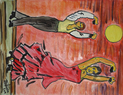 Pareja bailando