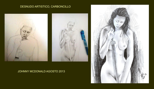 DESNUDO ARTISTICO Charcoal