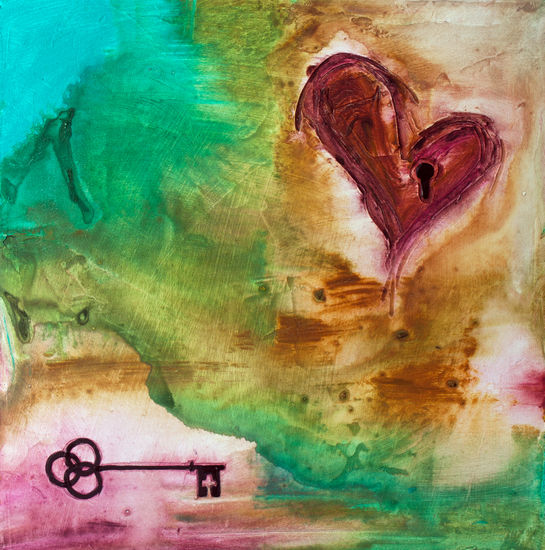 Te entrego mi corazon Others Panel Figure Painting