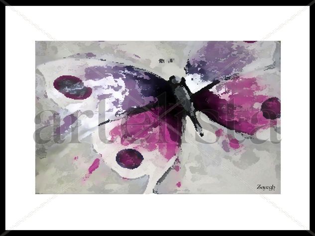 belleza purpura Acrylic Panel Animals