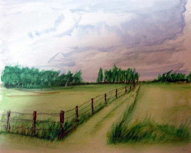 propiedad Watercolour Paper Landscaping