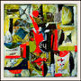S/T. ACRILICO-COLLAGE S/PAPEL. MED: 30X40