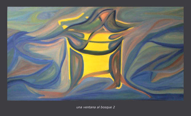 Una ventana al bosque2 Oil Canvas Others