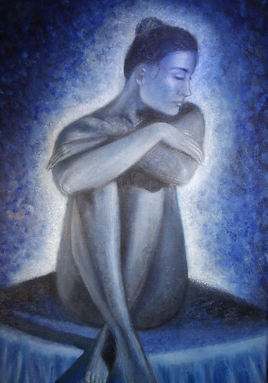 Meditación Oil Canvas Nude Paintings