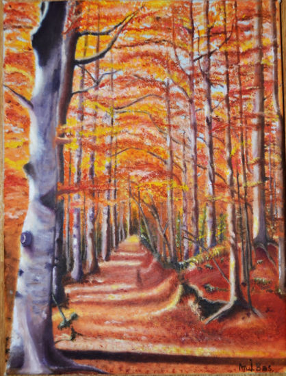 Otoño en Ordesa. Oil Canvas Landscaping