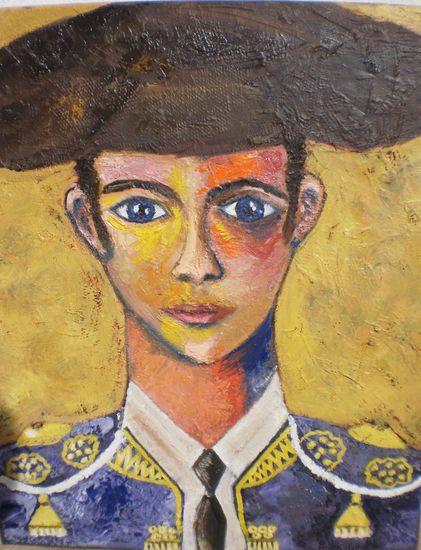 TORERO Óleo Lienzo Retrato