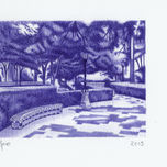 Dibujos a bolígrafo. Serie Calles de Cádiz thumbnail 2
